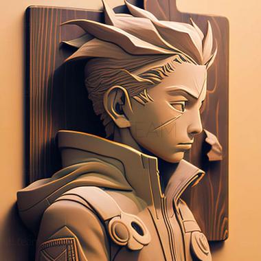 3D model Shikamaru Nara FROM NARUTO (STL)